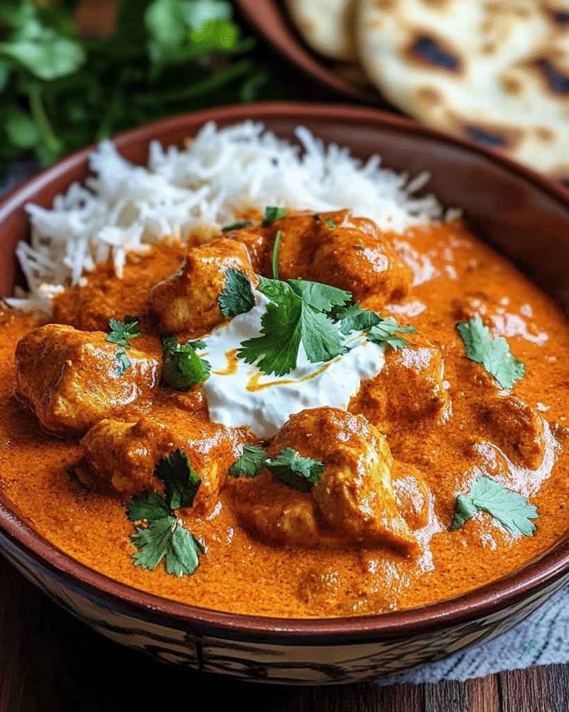 Pollo Tikka Masala Cremoso