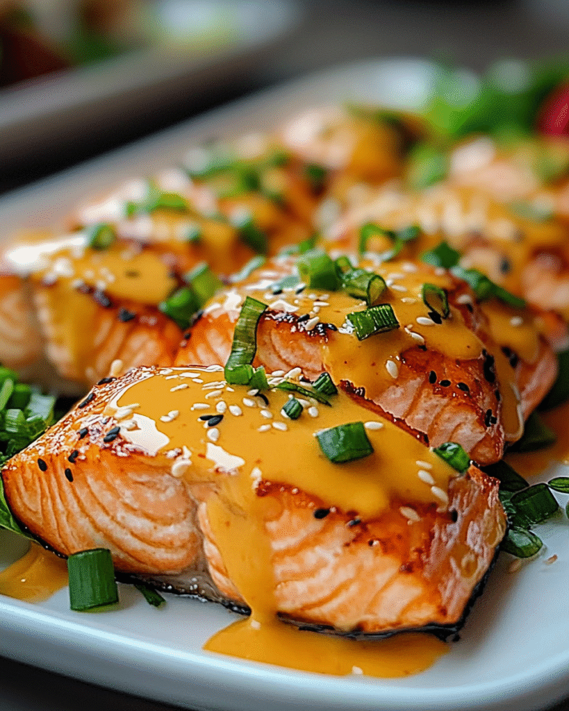 Salmón Bang Bang en 15 Minutos