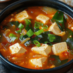 Sopa de Tofu Coreana