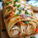 Stromboli de Pollo Ranch