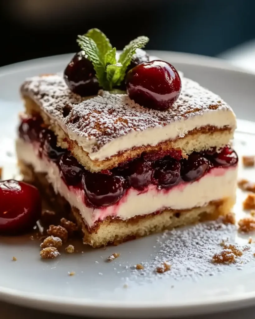 Tiramisú de Kirsch con Cantuccini