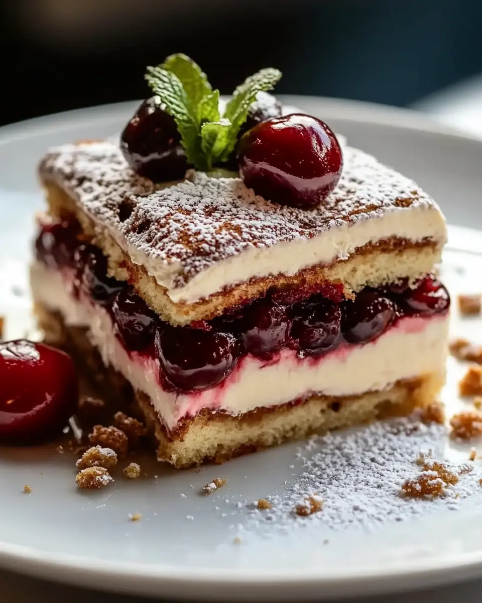 Tiramisú de Kirsch con Cantuccini