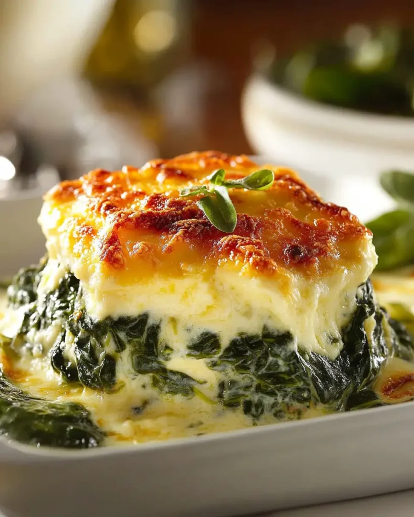 Gratin de Espinacas First Image First Image