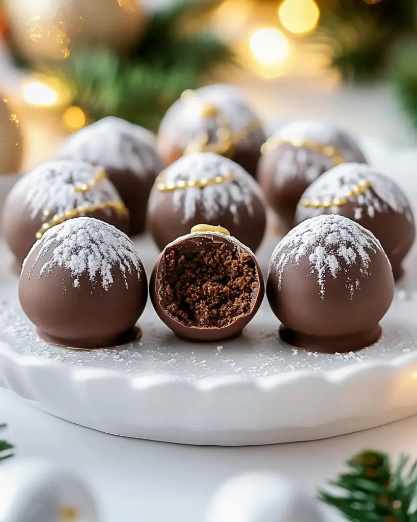 Trufas de Pan de Jengibre First Image First Image
