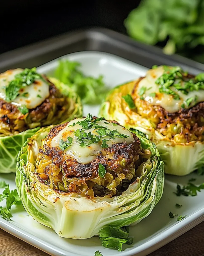 Hamburguesas de Repollo al Horno First Image First Image