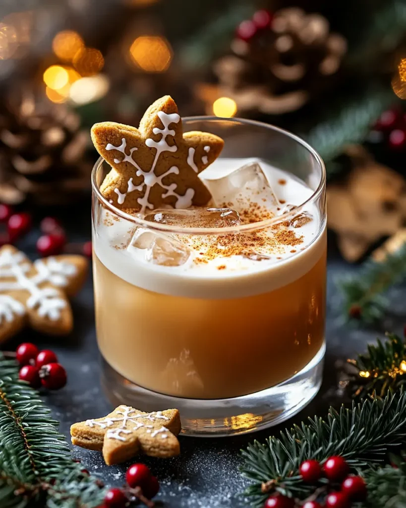 Cóctel Navideño de Vodka con Pan de Jengibre First Image First Image