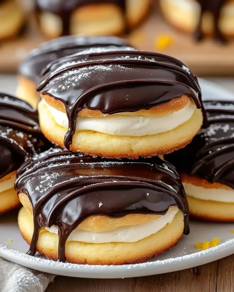 Galletas de Boston Cream Pie First Image First Image