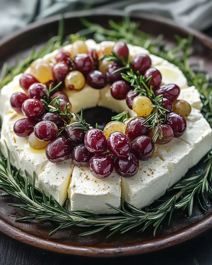 Guirnalda de Feta con Uvas Asadas y Romero First Image First Image