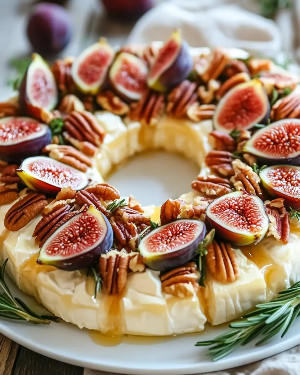 Guirnalda de Brie al Higo y Nueces Pecan First Image First Image