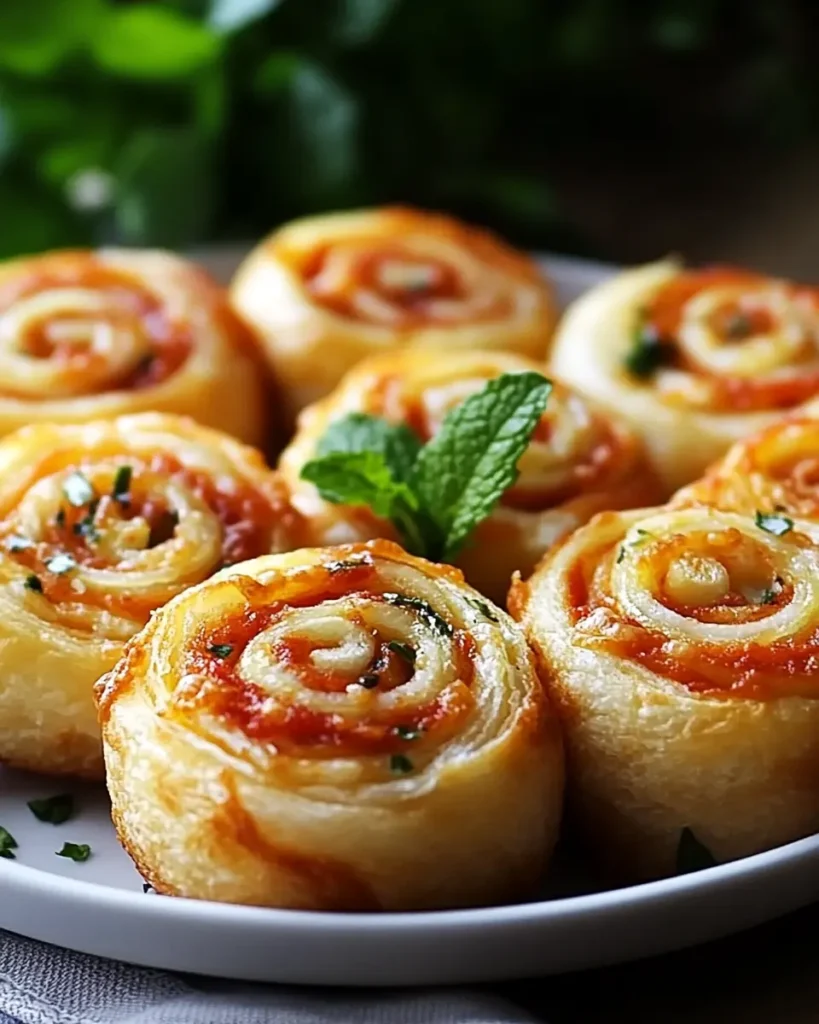 Rollos de Pizza de Menta First Image First Image