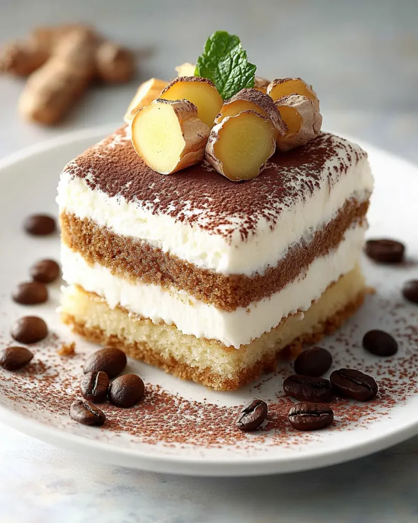 Tiramisú de Café de Jengibre First Image First Image