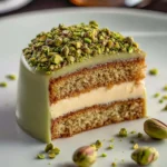 Pastel de Café con Pistachos First Image First Image