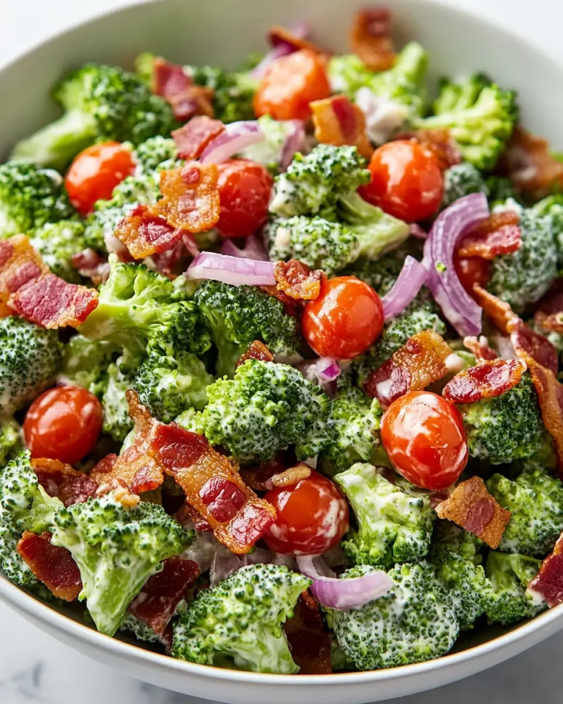 Ensalada de Brócoli con Tocino First Image First Image