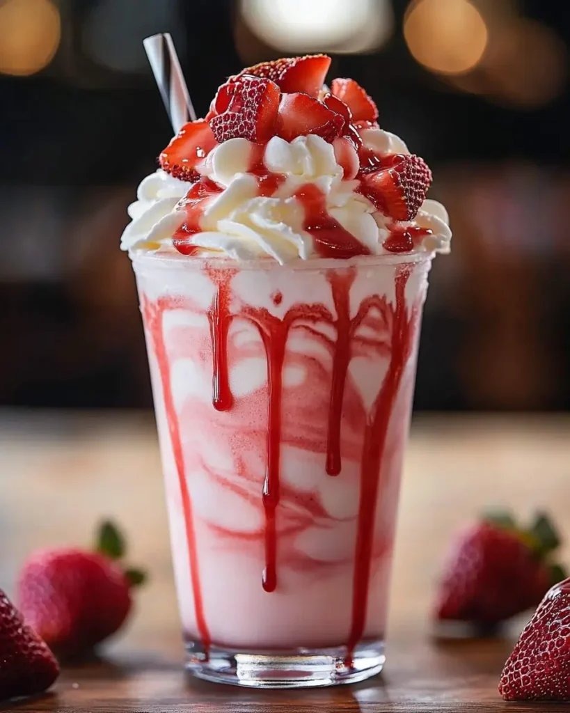 Frappuccino de Fresas y Crema First Image First Image