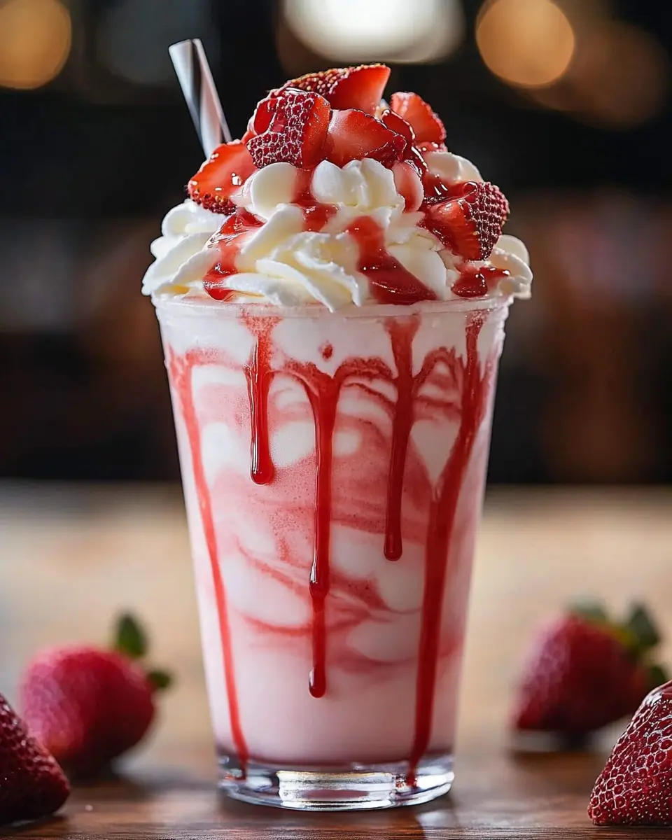 Frappuccino de Fresas y Crema First Image First Image