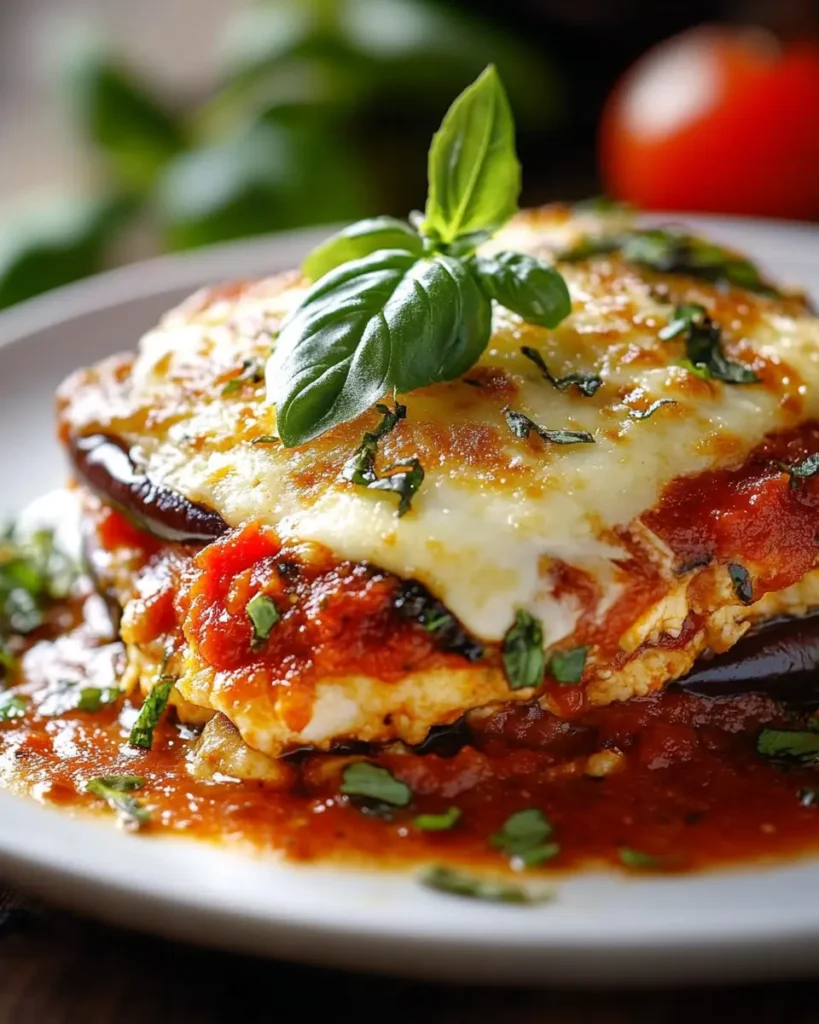 Parmesana de Pollo y Berenjena al Horno First Image First Image