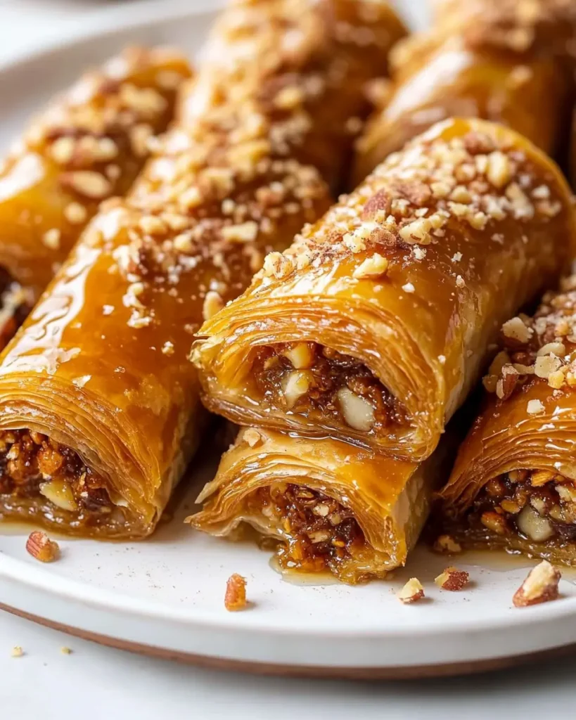 Rollos de Baklava con Especias de Calabaza First Image First Image
