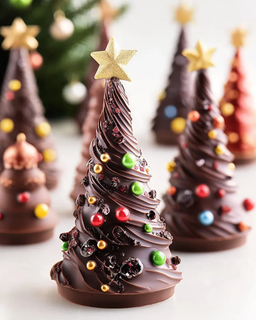 Árboles de Chocolate Navideños First Image First Image
