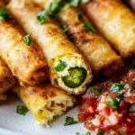 Rollitos de Huevo con Jalapeño y Queso First Image First Image