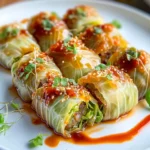 Rollos de Repollo Napa Rellenos First Image First Image