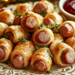 Holiday Pigs in a Blanket First Image First Image