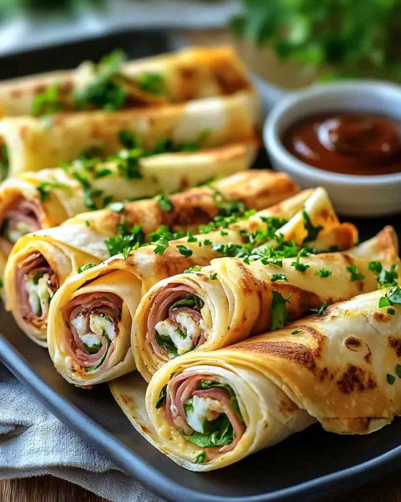 Rollitos de Tortilla con Sabor a Dip Francés First Image First Image