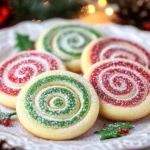 Galletas de Azúcar en Espiral de Navidad First Image First Image