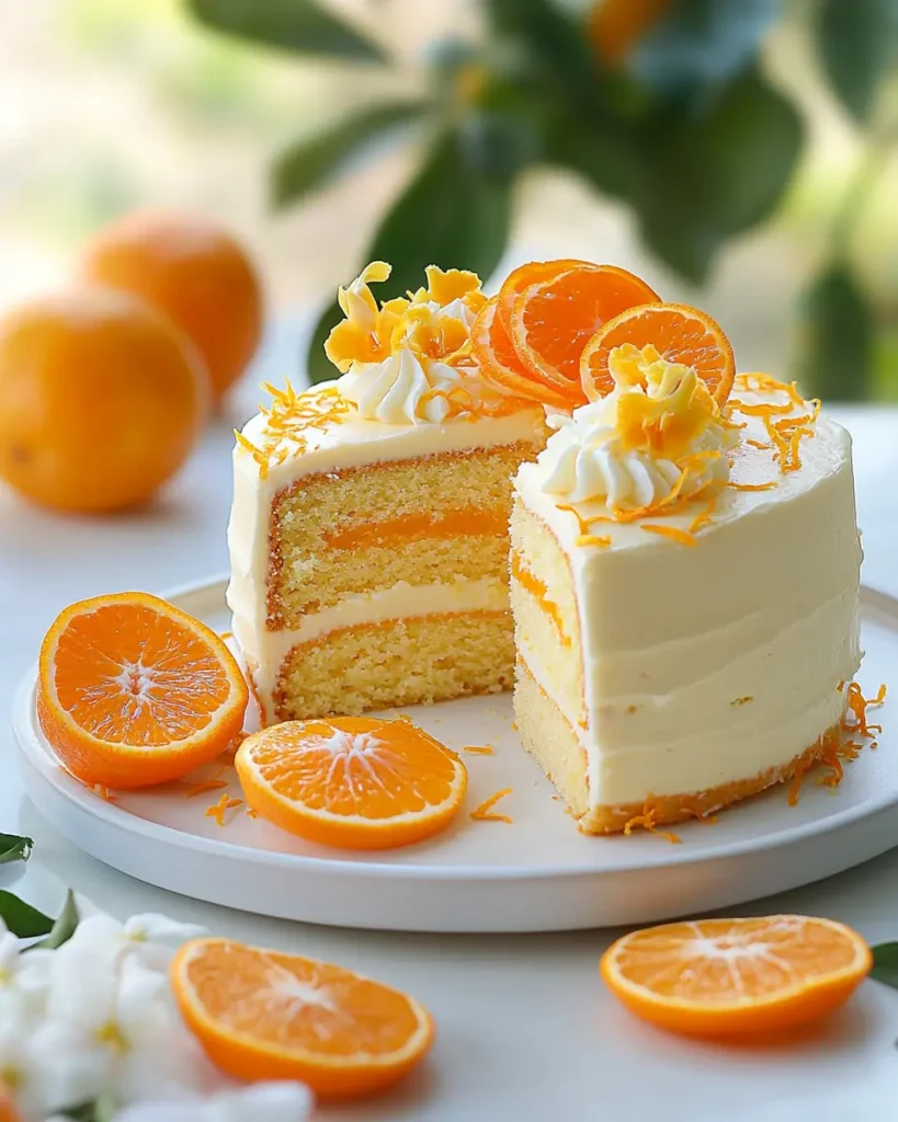 Pastel de Naranja Mandarina First Image First Image