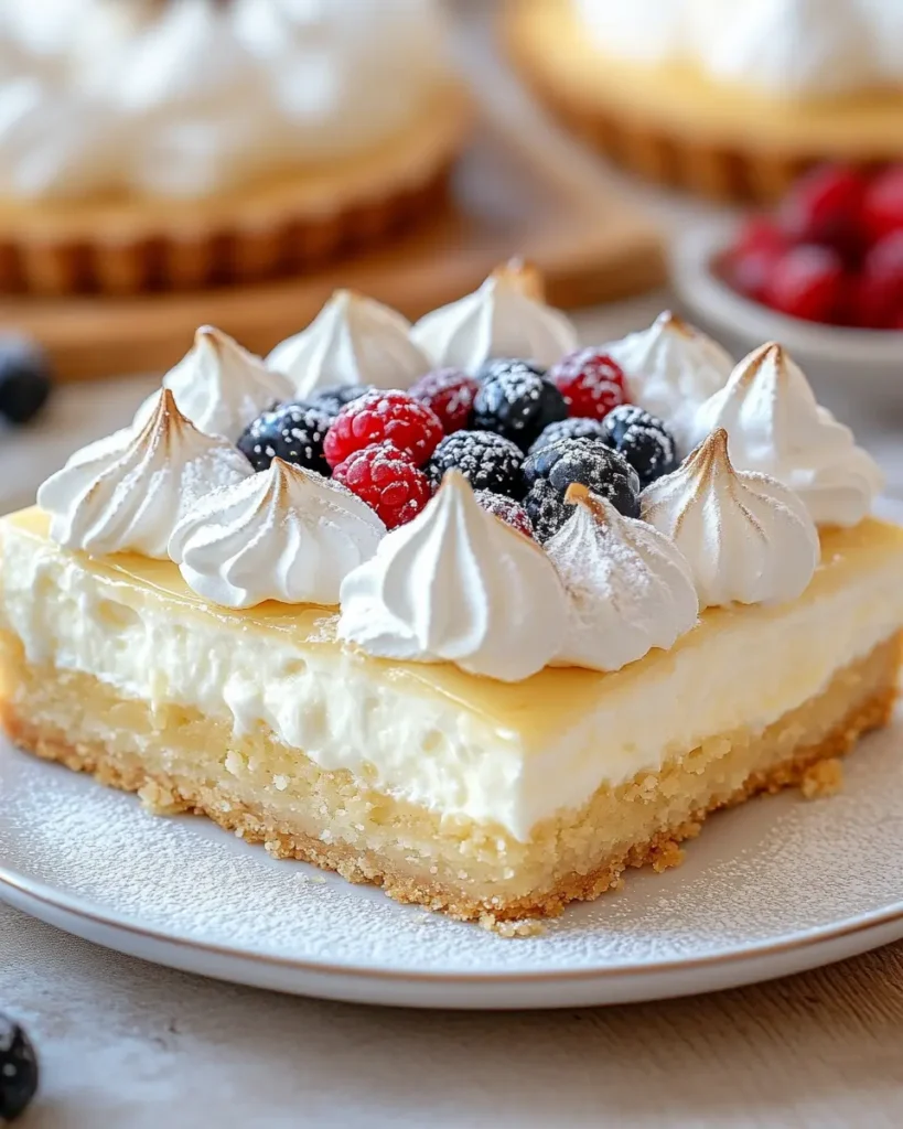 Tarta de Merengue de Vainilla First Image First Image
