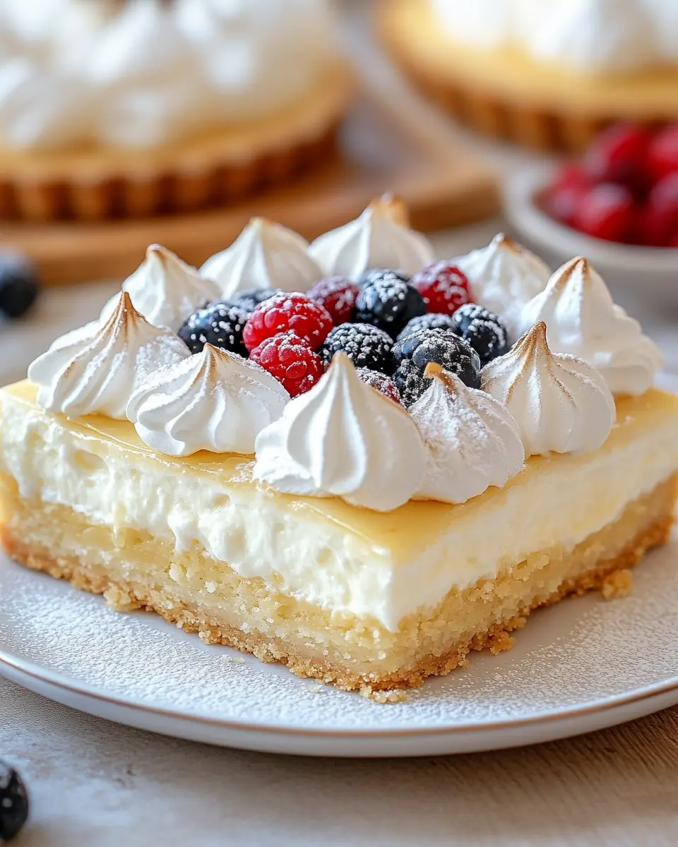 Tarta de Merengue de Vainilla First Image First Image