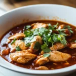 Chili de Pollo Ahumado y Dulce con Jarabe de Arce First Image First Image
