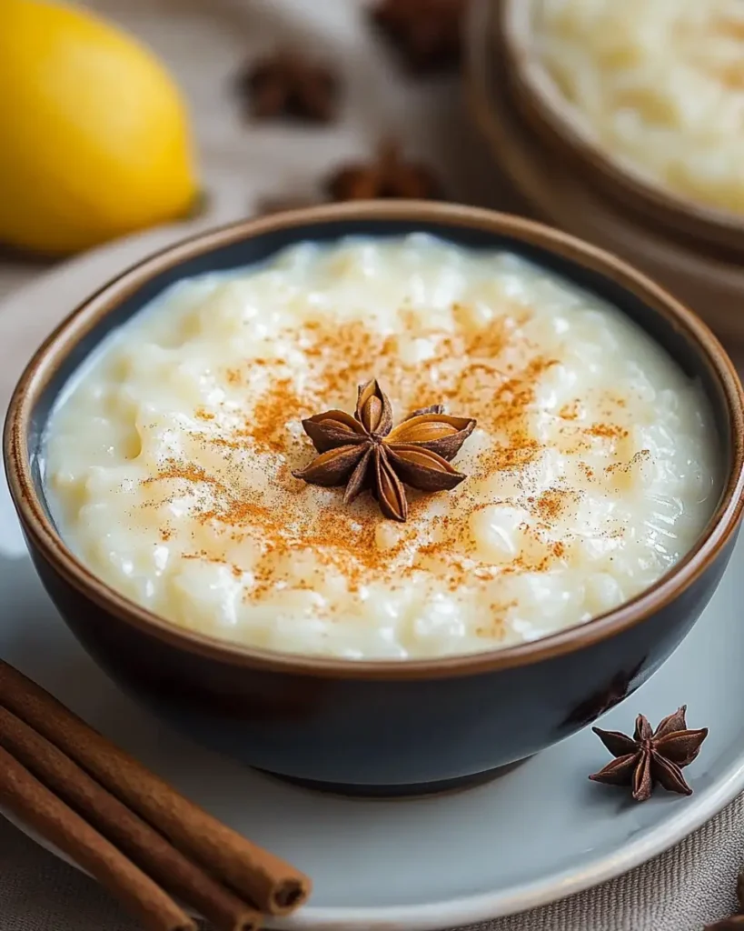 Arroz con Leche Cremoso con Azúcar Canela First Image First Image
