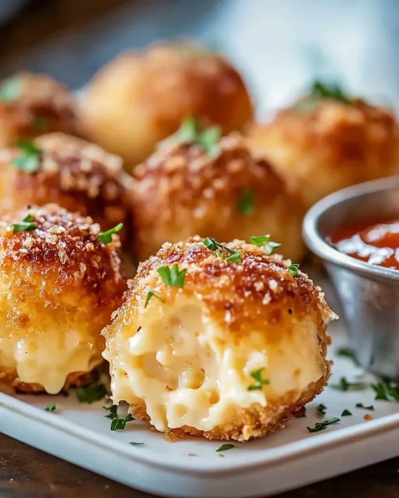 Bolas de Queso Parmesano y Ajo First Image First Image