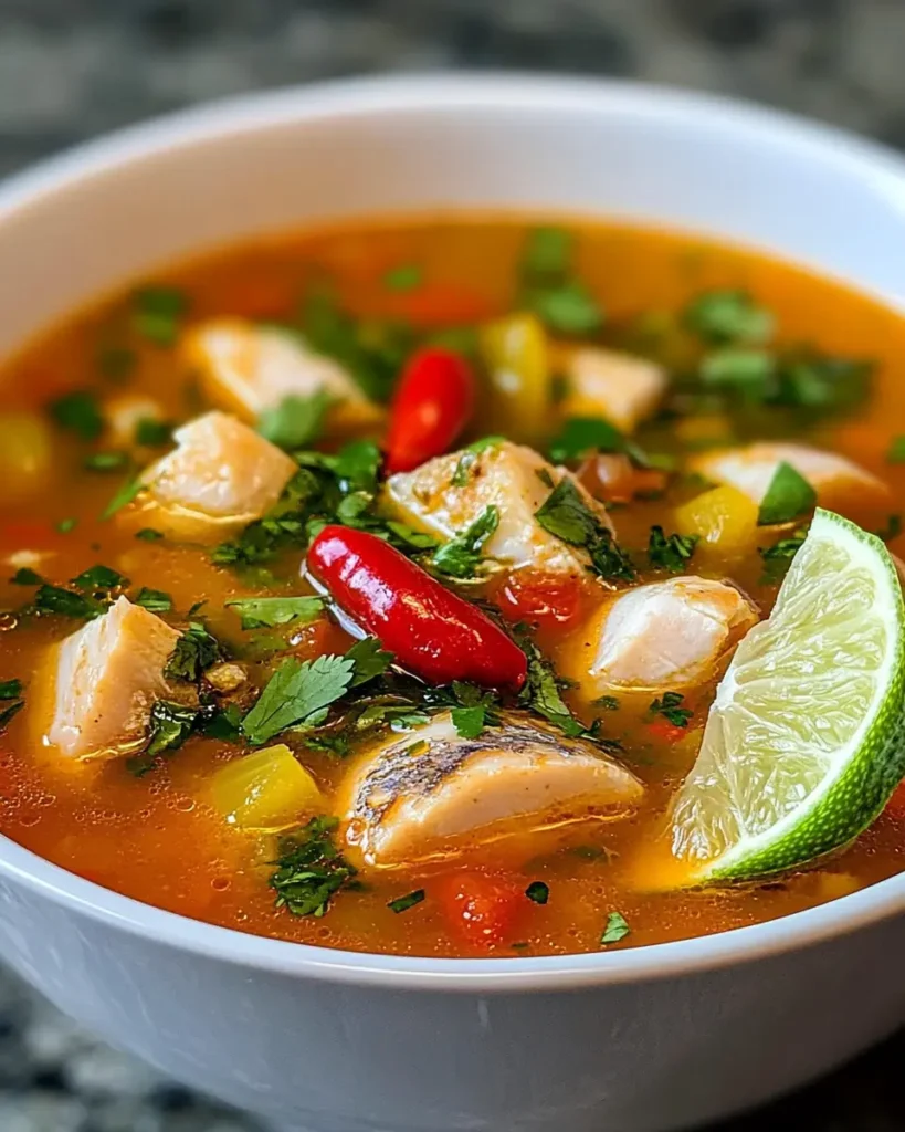 Sopa Picante de Pescado al Limón First Image First Image