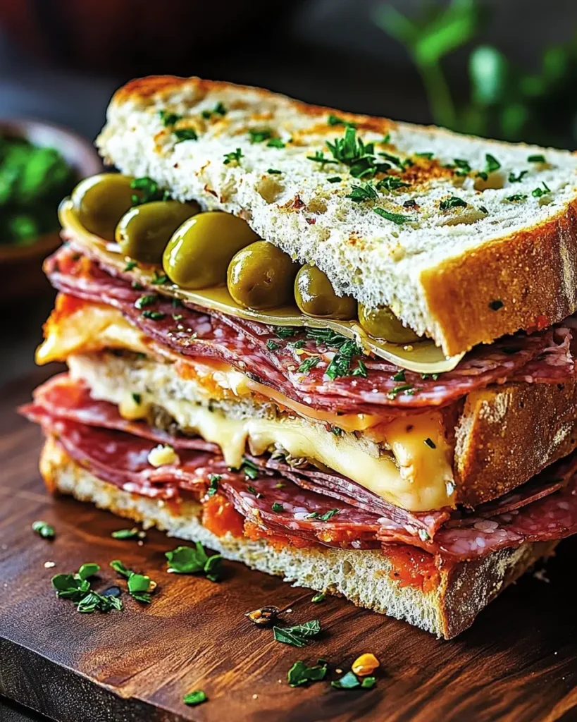 Muffuletta Clásica Italiana First Image First Image