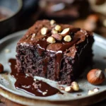 Pan de Chocolate y Avellanas Tipo Brownie First Image First Image