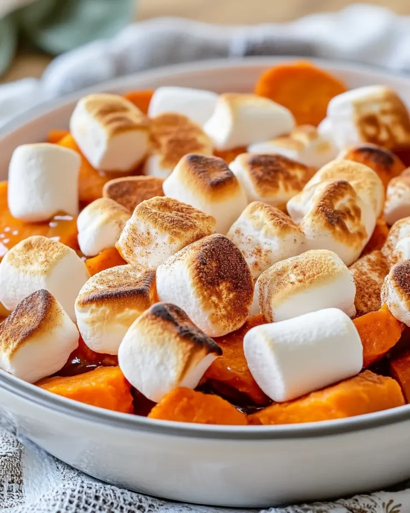 Batatas Dulces con Malvaviscos First Image First Image
