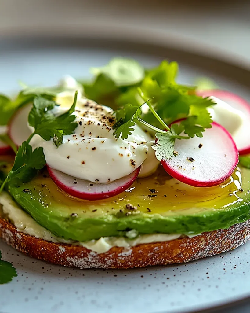 Tostada de Aguacate con Yogur Griego First Image First Image