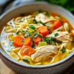 Sopa de Pollo Crack con Fideos First Image First Image