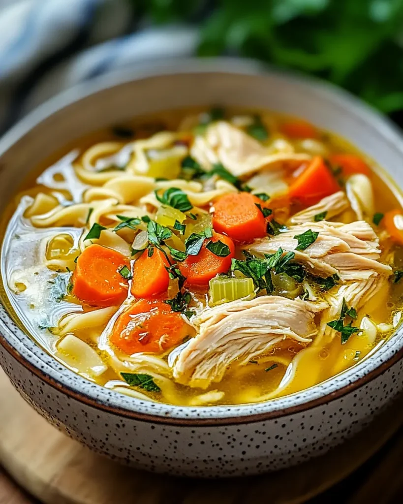 Sopa de Pollo Crack con Fideos First Image First Image