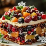Pastel de Frutas Navideño Delicioso First Image First Image