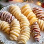 Galletas Navideñas Torcidas con Glaseado de Almendra y Cítricos First Image First Image