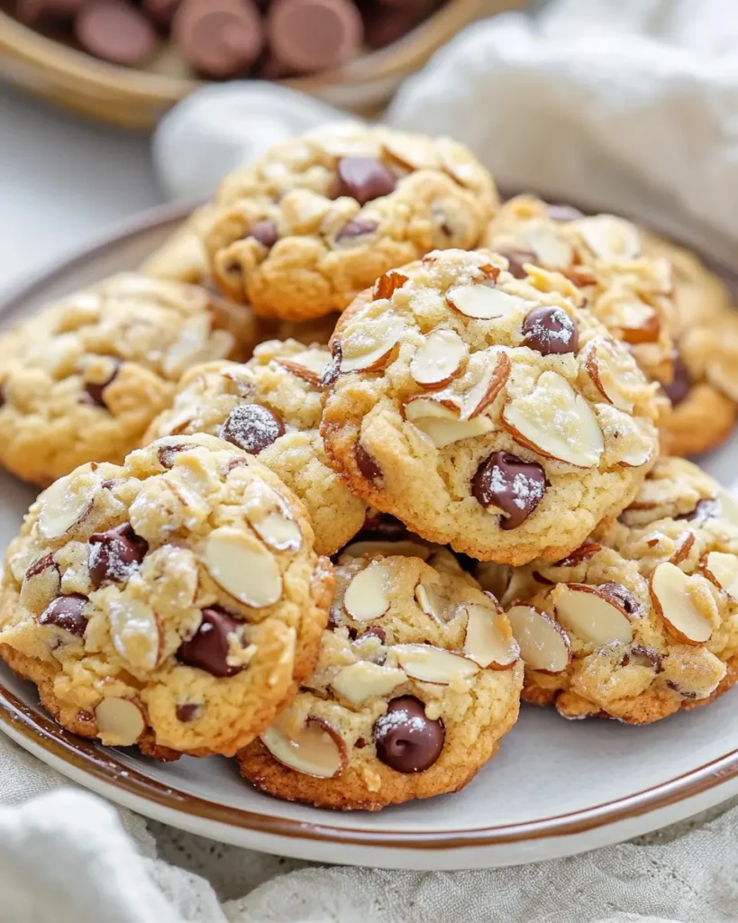 Galletas de Almendra con Chispas de Chocolate First Image First Image