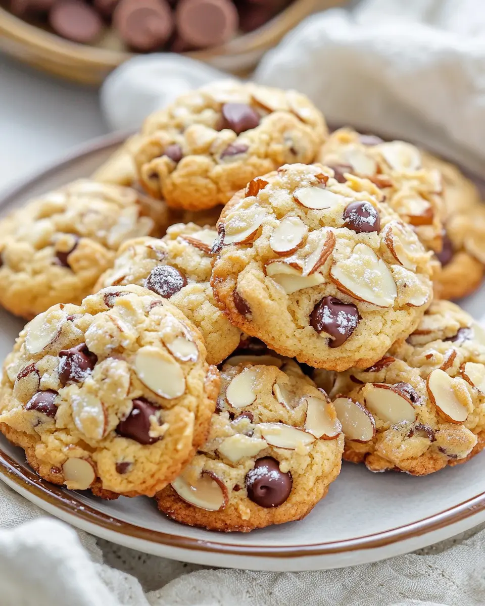 Galletas de Almendra con Chispas de Chocolate First Image First Image