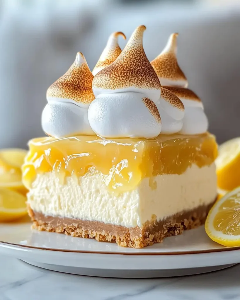 Cheesecake de Limón Triple con Merengue First Image First Image