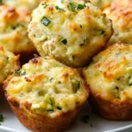 Muffins de Pollo, Queso y Calabacín First Image First Image