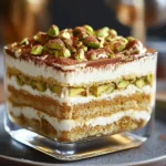 Tiramisú de Pistacho y Chocolate Blanco First Image First Image