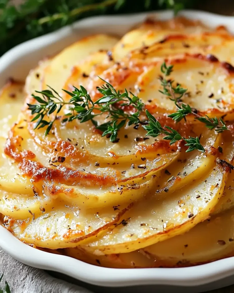 Papas gratinadas con manzana de la abuela First Image First Image