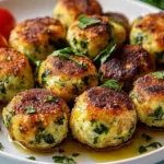 Boulettes de Calabacín al Horno con Hierbas First Image First Image