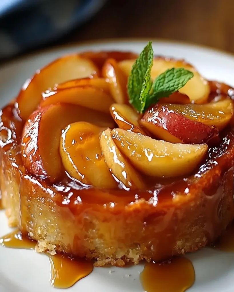 Tarta Invertida de Manzana Caramelizada First Image First Image